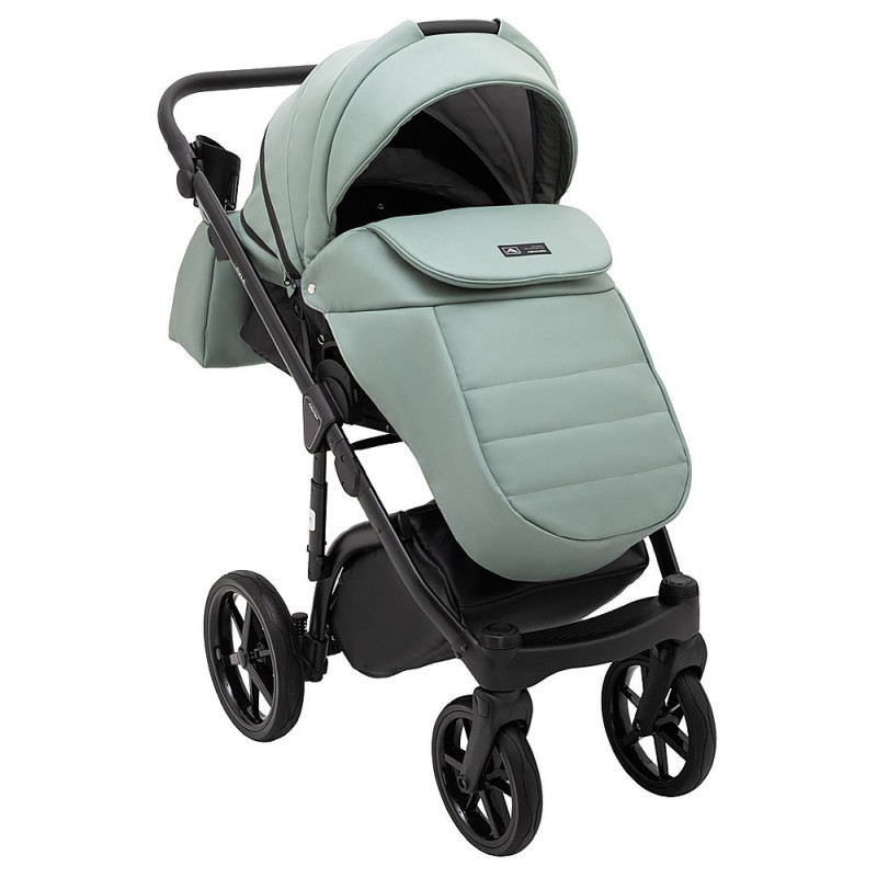 Універсальна коляска 2 в 1 Adamex Nola Eco нефрит
