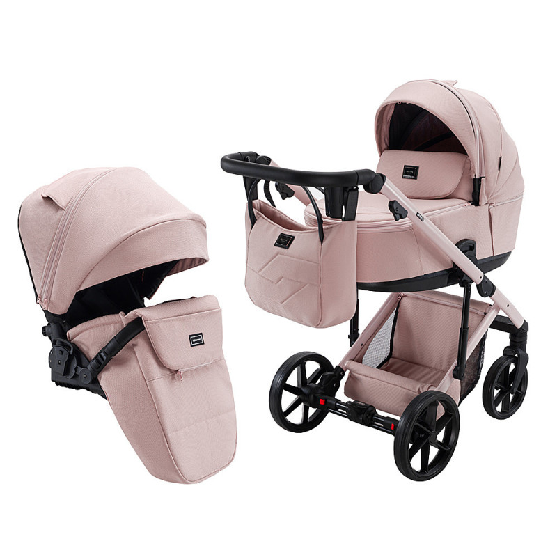 Універсальна коляска 2 в 1 Adamex Dolce Natura rose