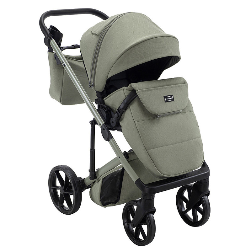 Універсальна коляска 2 в 1 Adamex Dolce Natura 7 salvia