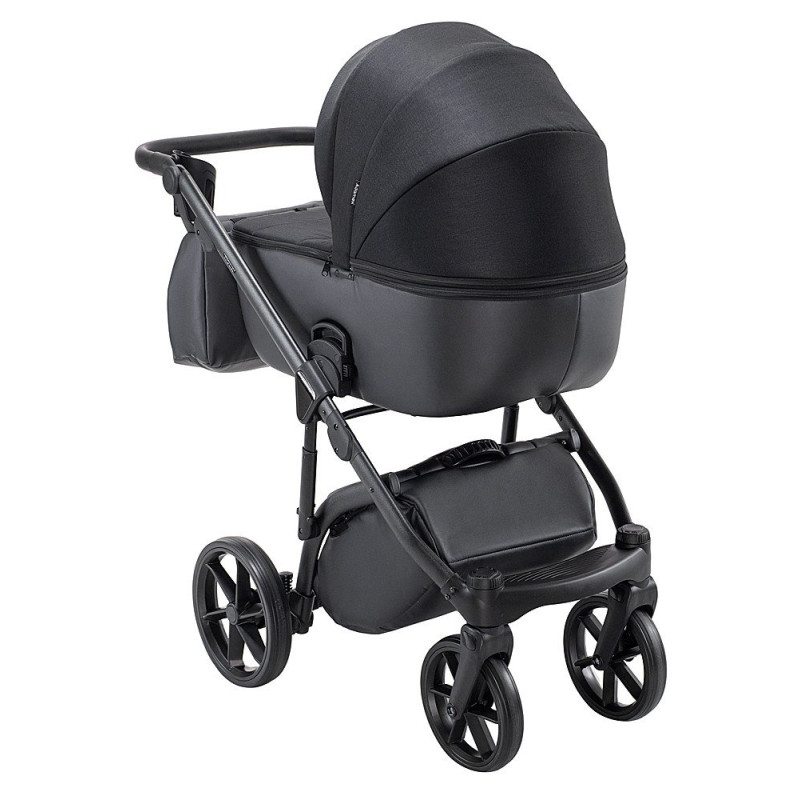 Універсальна коляска 2 в 1 Adamex Nola Natura carbon