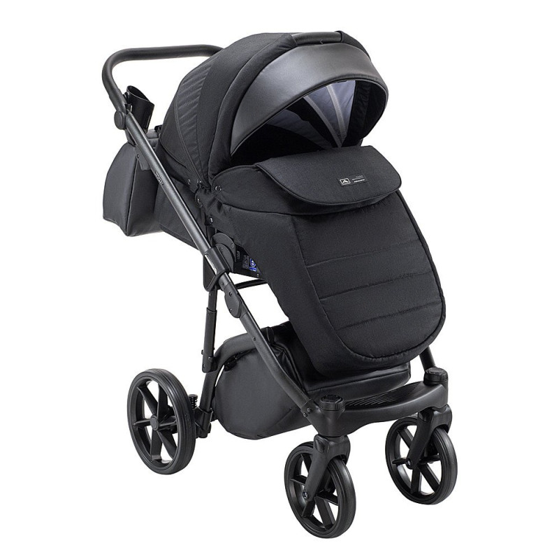 Універсальна коляска 2 в 1 Adamex Nola Natura carbon