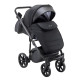 Універсальна коляска 2 в 1 Adamex Nola Natura carbon