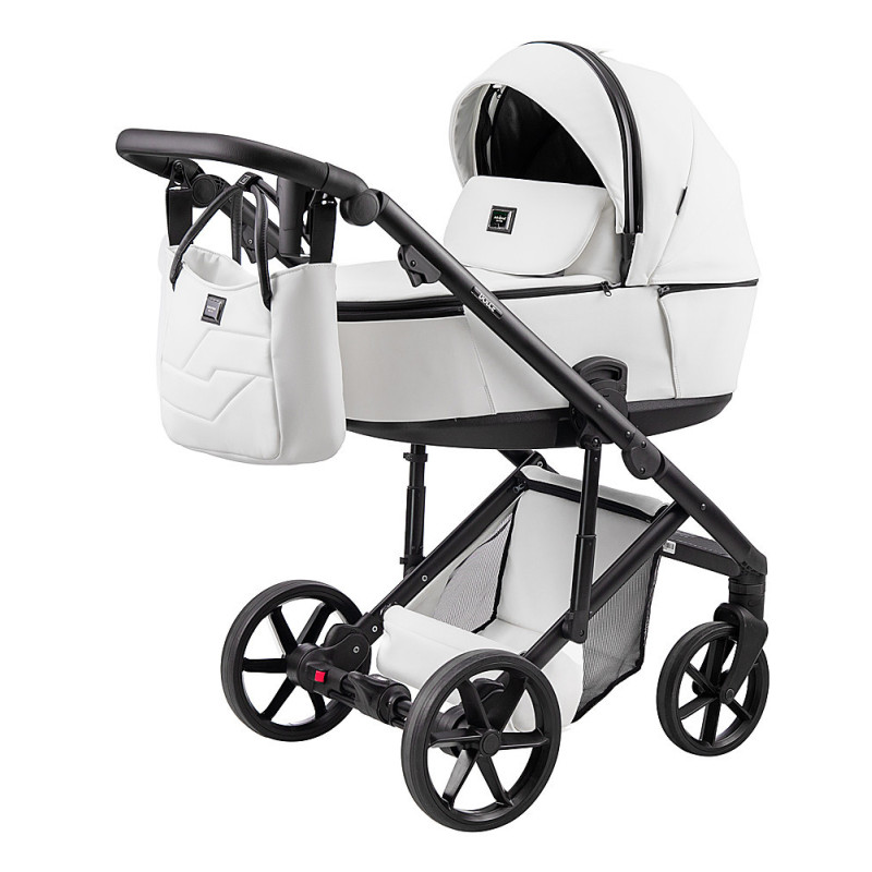 Універсальна коляска 2 в 1 Adamex Dolce Eco SA-1 білий