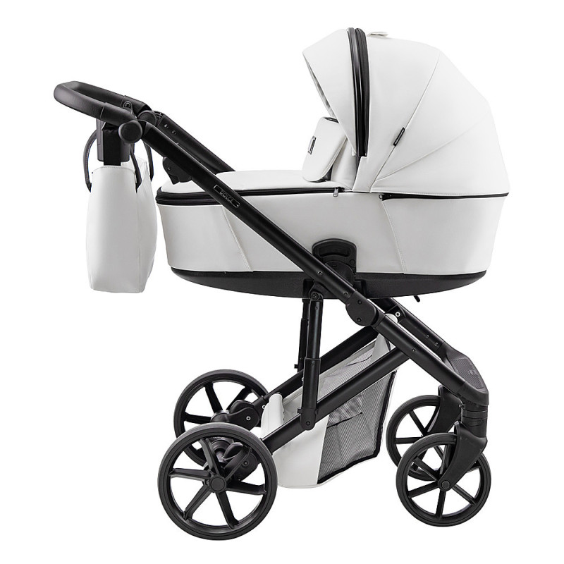 Універсальна коляска 2 в 1 Adamex Dolce Eco SA-1 білий