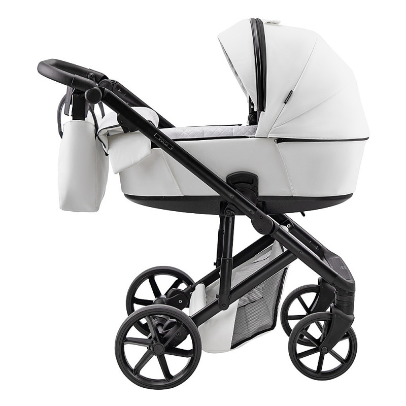 Універсальна коляска 2 в 1 Adamex Dolce Eco SA-1 білий