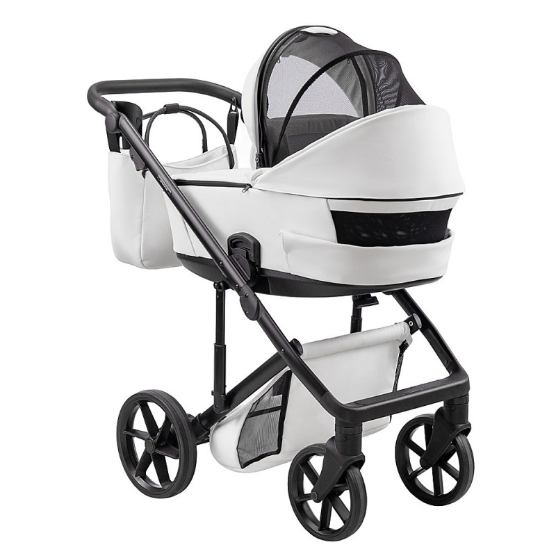 Універсальна коляска 2 в 1 Adamex Dolce Eco SA-1 білий