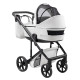 Універсальна коляска 2 в 1 Adamex Dolce Eco SA-1 білий
