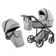 Універсальна коляска 2 в 1 Adamex Dolce Eco SA-3 світло-сірий