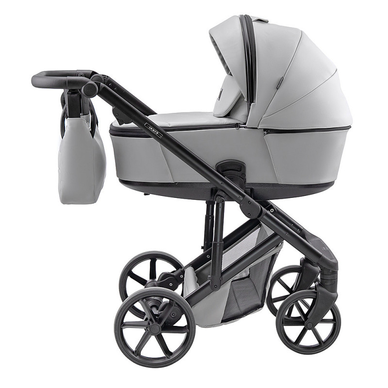 Універсальна коляска 2 в 1 Adamex Dolce Eco SA-3 світло-сірий