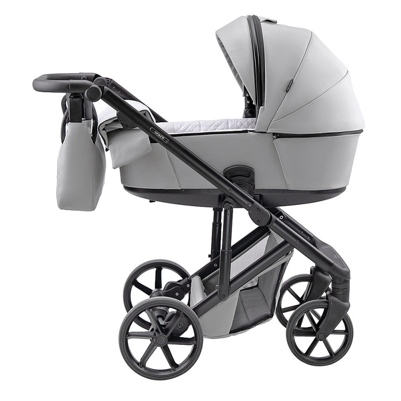 Універсальна коляска 2 в 1 Adamex Dolce Eco SA-3 світло-сірий