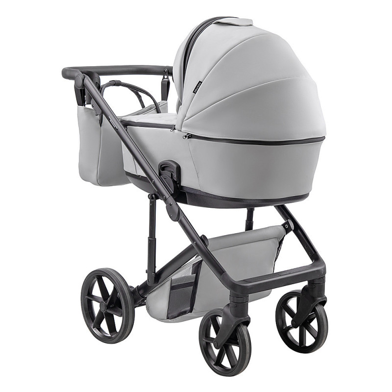 Універсальна коляска 2 в 1 Adamex Dolce Eco SA-3 світло-сірий