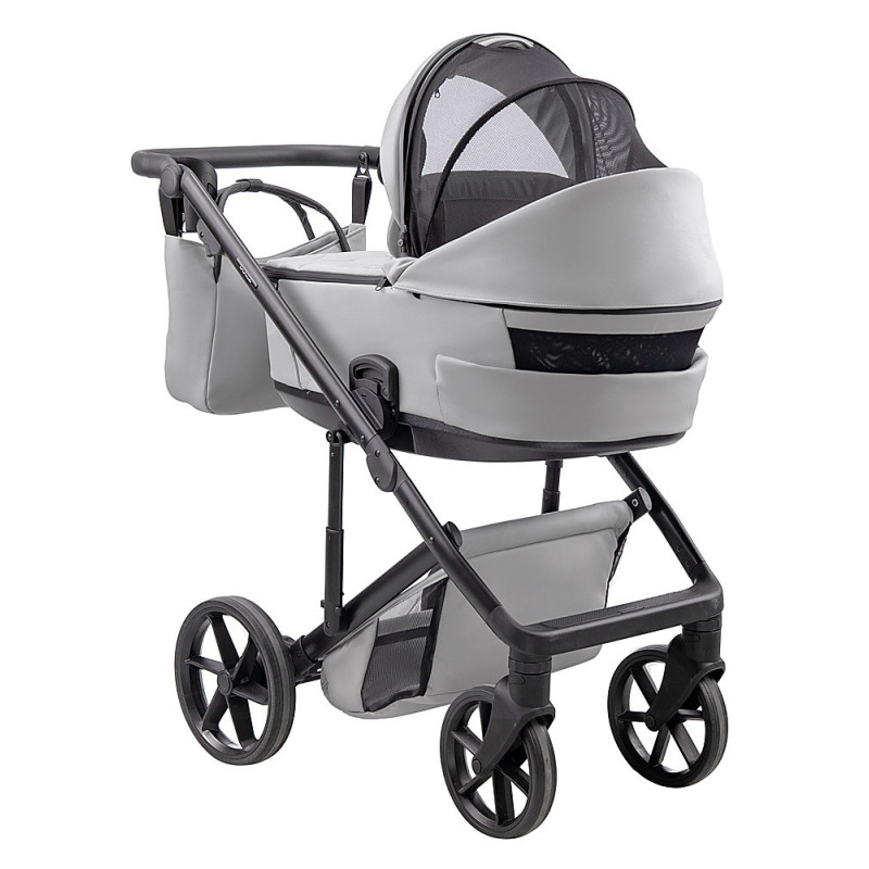Універсальна коляска 2 в 1 Adamex Dolce Eco SA-3 світло-сірий