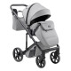 Універсальна коляска 2 в 1 Adamex Dolce Eco SA-3 світло-сірий