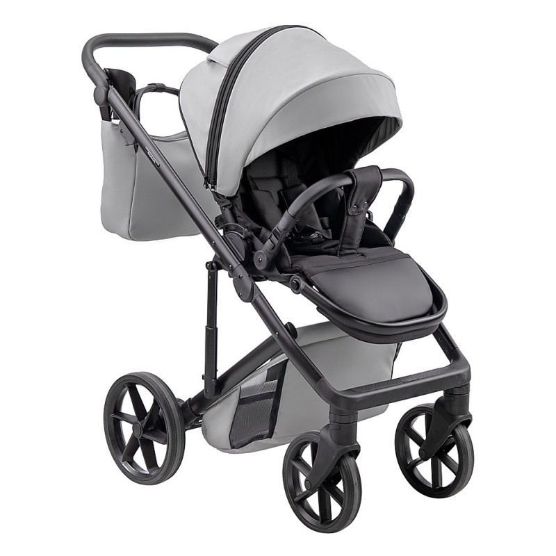 Універсальна коляска 2 в 1 Adamex Dolce Eco SA-3 світло-сірий