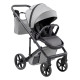 Універсальна коляска 2 в 1 Adamex Dolce Eco SA-3 світло-сірий