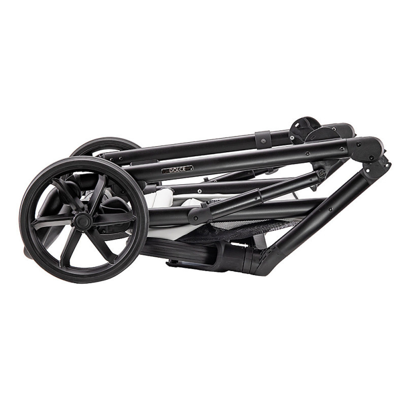 Універсальна коляска 2 в 1 Adamex Dolce Eco SA-3 світло-сірий