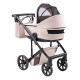 Універсальна коляска 2 в 1 Adamex Dolce Eco SA-15 рожевий пудра