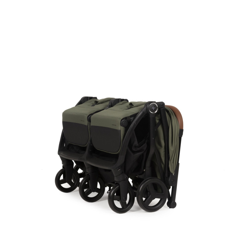 Прогулянкова коляска Adamex Alto dark green