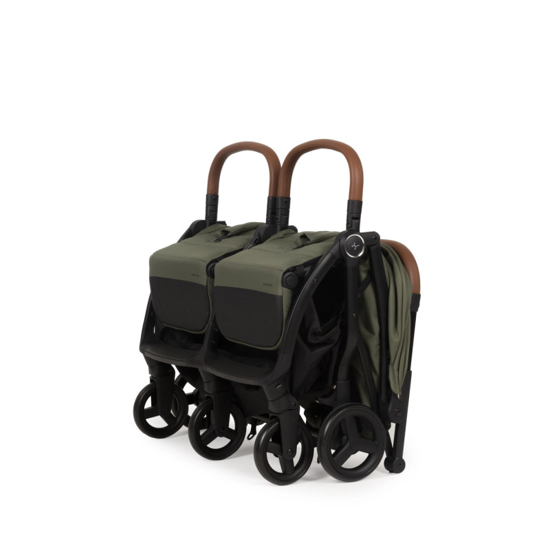 Прогулянкова коляска Adamex Alto dark green