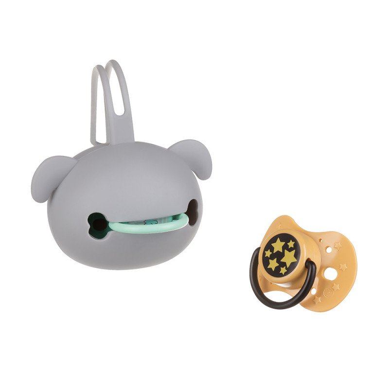 Контейнер для пустушки Собачка Akuku A0678