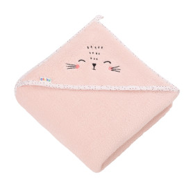 Рушник з капюшоном Котик 100x100 см Akuku A0664