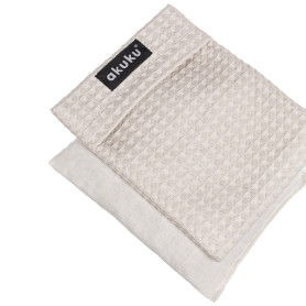 Грілка з вишневими кісточками 13x16 см бежевий Akuku A0633