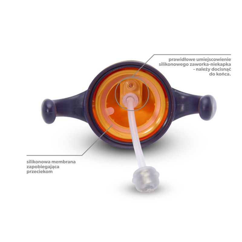 Поїльник Akuku A0165 синьо-жовтий