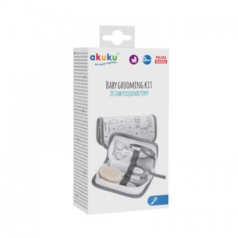 Набір для догляду Akuku A0015 HOOLIGANS сірий