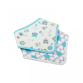 Нагрудник бандана Блакитні Сови Akuku A1471