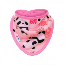 Нагрудник бандана Панда Akuku A1511 рожевий