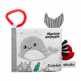 Сенсорна книга Морські тварини Akuku A0480