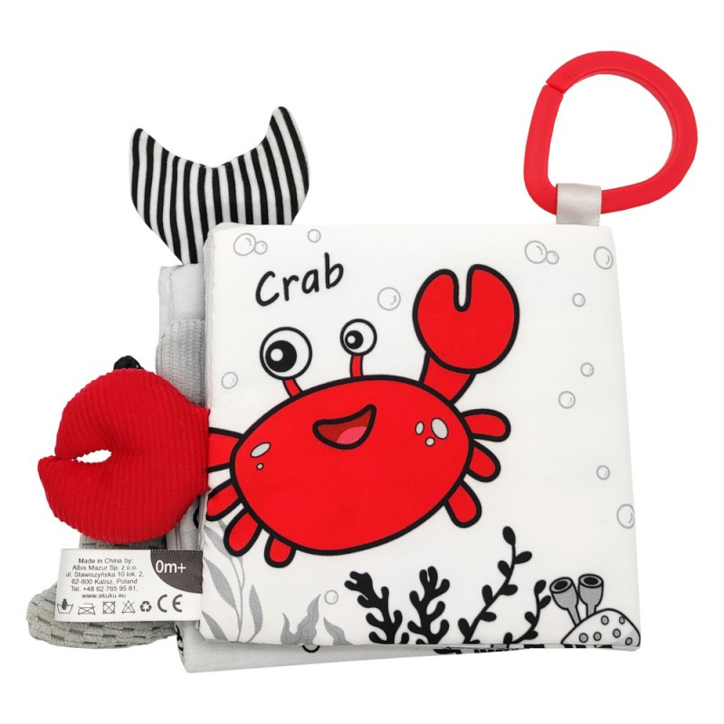 Сенсорна книга Морські тварини Akuku A0480