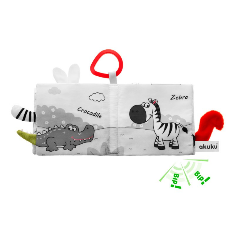 Сенсорна книга царство тварин Akuku A0481