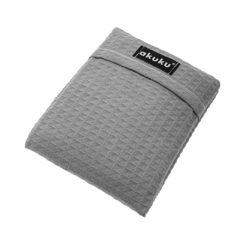 Грілка з вишневими кісточками 13x16 см сірий Akuku A0635