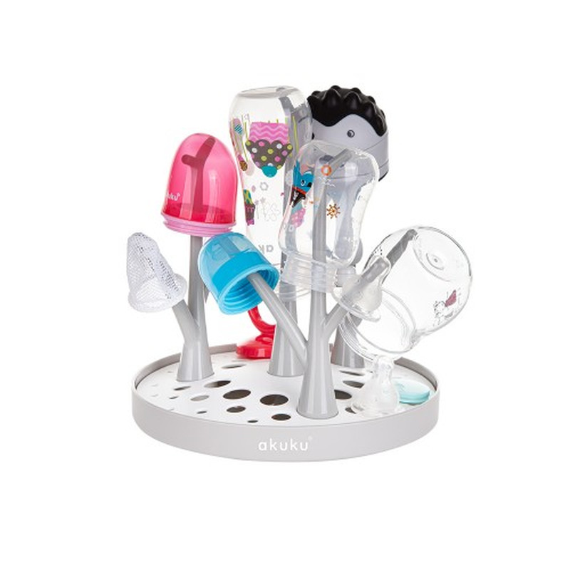 Сушарка для пляшок і аксесуарів Дерево Akuku A0014