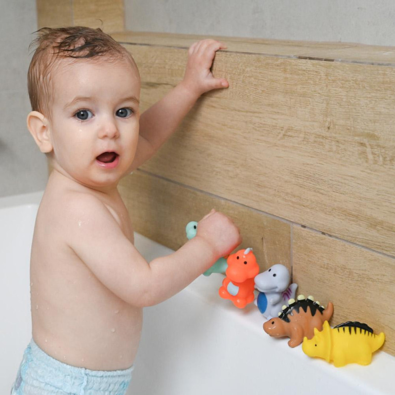 Іграшки для ванни динозаври 5 шт. Akuku A0169