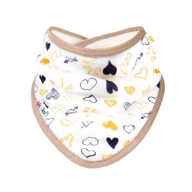 Нагрудник бандана Akuku A1512 сердечка