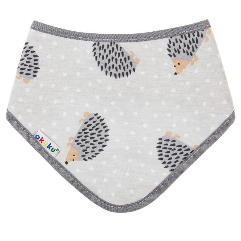 Нагрудник бандана їжаки Akuku A1513