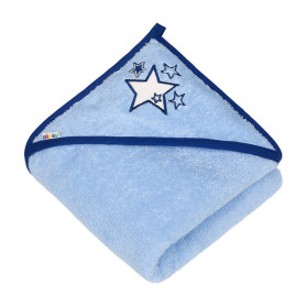 Рушник з капюшоном Зірки 100x100 см Akuku A0663