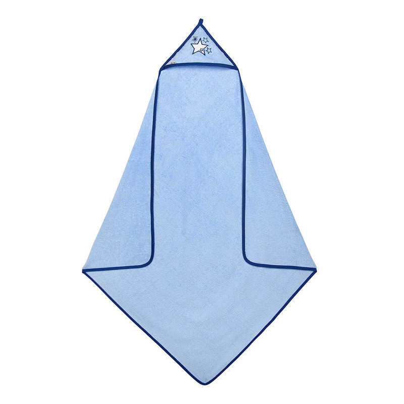 Рушник з капюшоном Зірки 100x100 см Akuku A0663