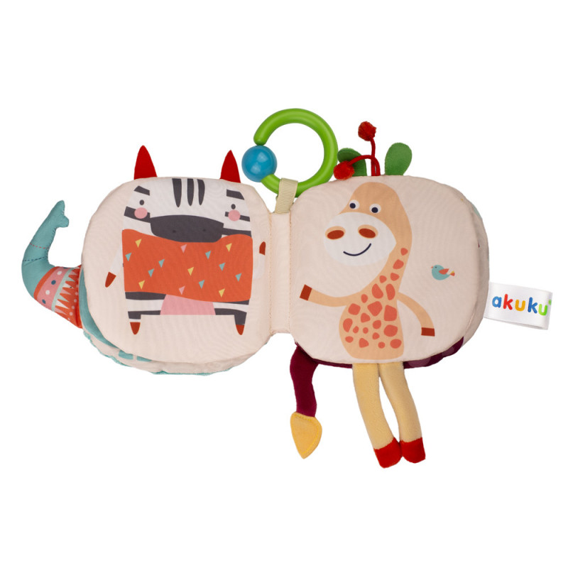 Сенсорна книга Слоник Akuku A0672