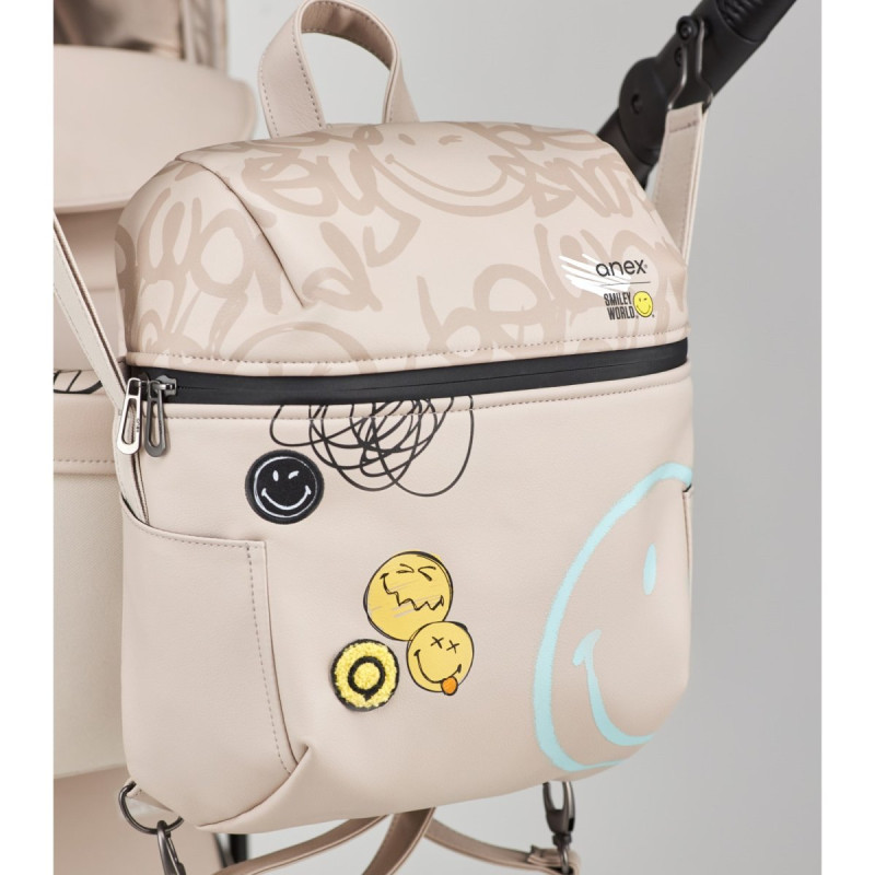 Універсальна коляска 2 в 1 Anex E type x Smiley World Special edition joy