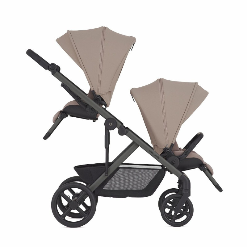 Універсальна коляска 2 в 1 для двійні Anex Modu Double Stroller (2carrycot+2seat) MD-01 | Rooty