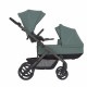 Універсальна коляска 2 в 1 для двійні Anex Modu Double Stroller (2carrycot+2seat) MD-02 | Greeny