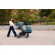 Універсальна коляска 2 в 1 для двійні Anex Modu Double Stroller (2carrycot+2seat) MD-02 | Greeny