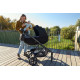 Універсальна коляска 2 в 1 Modu Double Stroller (carrycot+seat) MD-03 | Nighty