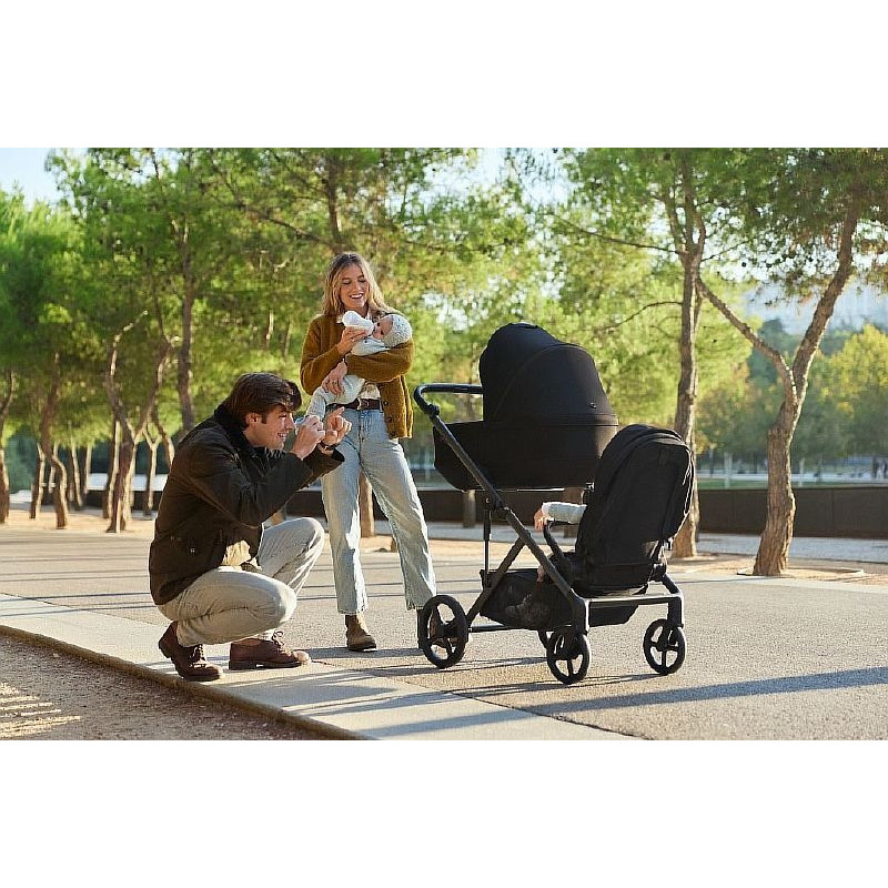 Універсальна коляска 2 в 1 для двійні Anex Modu Double Stroller (2carrycot+2seat) MD-03 | Nighty