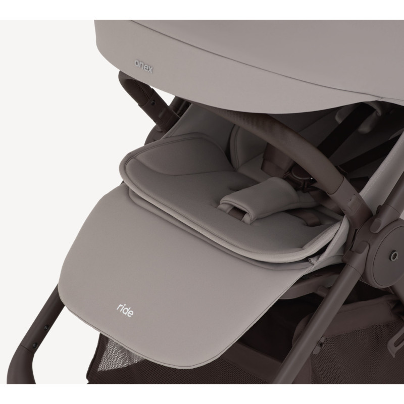 Прогулянкова коляска Anex Ride Stroller Brown Frame Chrome RD-01