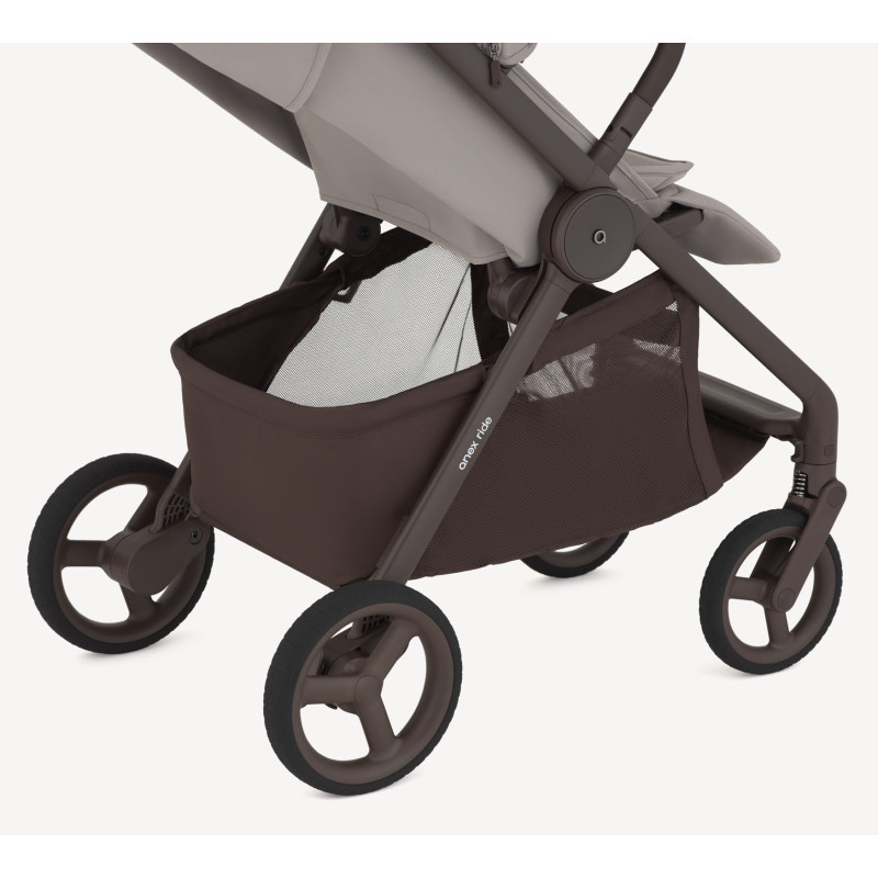 Прогулянкова коляска Anex Ride Stroller Brown Frame Chrome RD-01