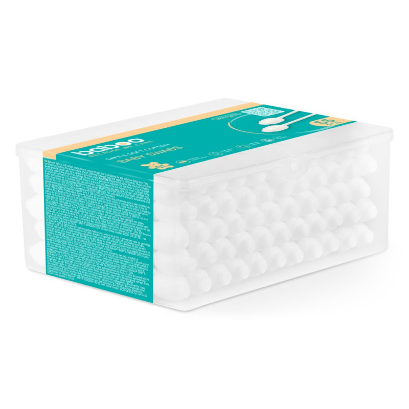 Ватні палички BABOO, 55 шт